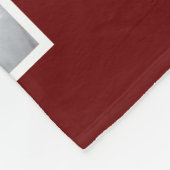 6フォトコラージュハッピンメリーグすてきクリスマス フリースブランケット (角)