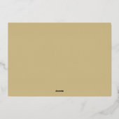 6フォトコラージュハッピンメリーグすてきクリスマス 箔シーズンカード (裏面)