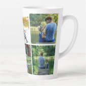 6フォトコラージュパパ父キープサケ カフェラテマグ (右)