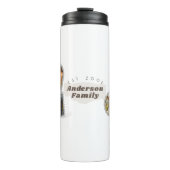 6フォトコラージュモダンファエレガントミリーラブ タンブラー (正面)