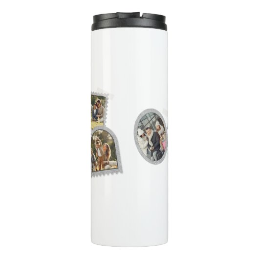 6フォトコラージュモダンファエレガントミリーラブ タンブラー (裏面)