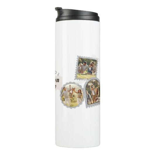 6フォトコラージュモダンファエレガントミリーラブ タンブラー (回転右)