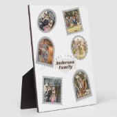 6フォトコラージュモダンファエレガントミリーラブ フォトプラーク (側面)