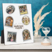 6フォトコラージュモダンファエレガントミリーラブ フォトプラーク (側面)