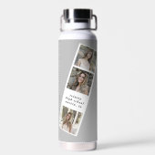 6フォトコラージュ卒業水筒 ウォーターボトル (背面)