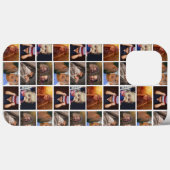 6フォトコラージュ家族の写真パターン Case-Mate iPhoneケース (裏面 (横))