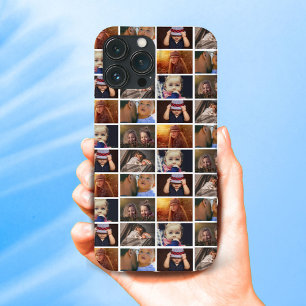 6フォトコラージュ家族の写真パターン iPhone 13 PRO MAXケース