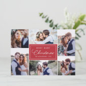 6フォトコラージュ新婚メリー者が赤と結婚 シーズンカード (スタンド正面)