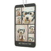 6フォトコラージュ – パタファンキーーン黒 カーエアーフレッシュナー (左)