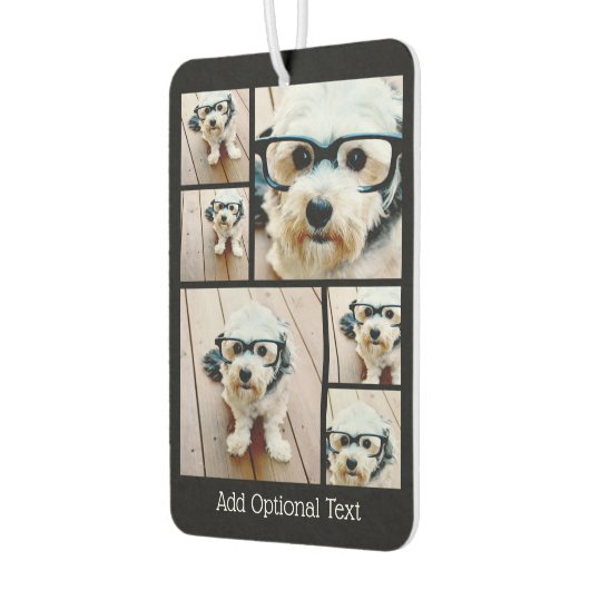 6フォトコラージュ – パタファンキーーン黒 カーエアーフレッシュナー (左)