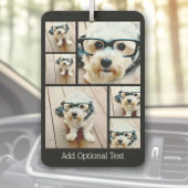 6フォトコラージュ – パタファンキーーン黒 カーエアーフレッシュナー