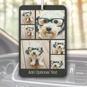 6フォトコラージュ – パタファンキーーン黒 カーエアーフレッシュナー