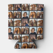 6フォトコラージュ – パターン全体 缶クーラー (正面)