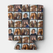 6フォトコラージュ – パターン全体 缶クーラー (裏面)