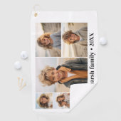 6フォトコラージュ（白い背景） ゴルフタオル (インサイチュ)