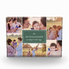 6フォトコラージュ|緑 フォトブロック