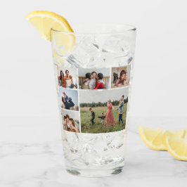 6フォトコラージュ – 背景色を変更可能 タンブラーグラス