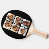 6フォトコラージュ(角が丸い黒) 卓球ラケット (横)