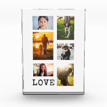 6フォトフレームのコラージュ