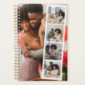 6フォトブースモダンパーソナライズされた プランナー手帳 (正面)