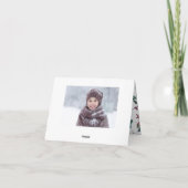 6フォトポイエレガントンセチア信じ シーズンカード (裏面)