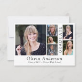 6フォトミニマル卒業生 サンキューカード (正面)