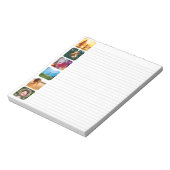 6フォトメモ帳テンプレートラインメモ帳 ノートパッド (回転)