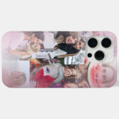 6フォトモダンコラージュ赤面ピンク Case-Mate iPhoneケース (裏面 (横))