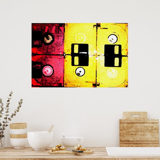 6フロッピー ポスター (キッチン)