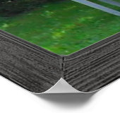 6ペイ素朴ンフェイクウィンドウとバックヤード表示の発注書 ポスター (角)