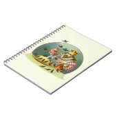 6ペンスの歌を歌う,ヴィンテージ子供部屋韻 ノートブック (左側)