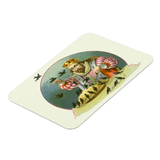 6ペンスの歌を歌う,ヴィンテージ子供部屋韻 マグネット (左側)