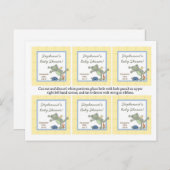 6メッセージカードうるうカートルビートンフライ池 インビテーションポストカード (正面/裏面)