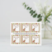 6メッセージカードレッドバーンファームカウズ インビテーションポストカード (スタンド正面)