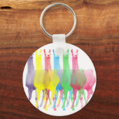 6ラマ色の6ラマ キーホルダー (正面)