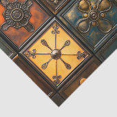 6ヴィンテージスタイル混合タイルオウム5 Decopage 薄葉紙 (詳細)