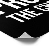 6ヶ月の言い訳または進捗 – 成功 ポスター (角)