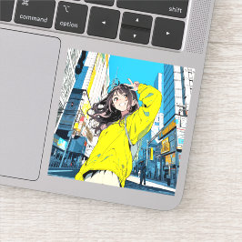 【6万人記念】寿司娘JKシール｜Seal GenerativeAI シール