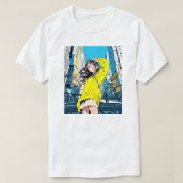 【6万人記念】寿司娘JK Tシャツ｜T-shirt GenerativeAI Tシャツ