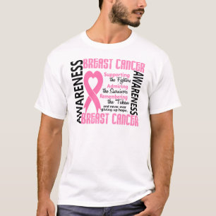 6乳癌を取られる戦闘機の生存者 Tシャツ