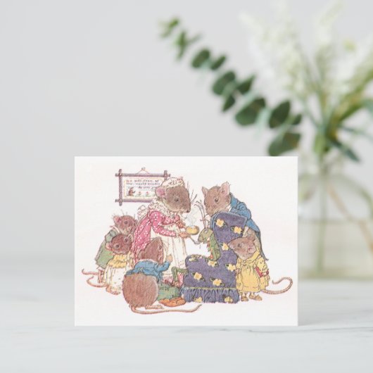 6人のネズミ ポストカード (スタンド正面)