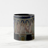 6人の使徒、c.1390 (フレスコ画) ツートーンマグカップ (中央)