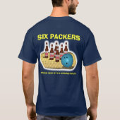 6人の包装業者2006年のシンディ Tシャツ (裏面)