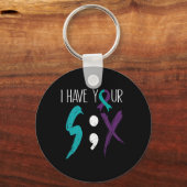 6人の軍隊自殺防止だ キーホルダー (正面)