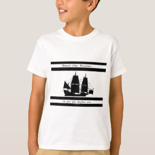 6人のmayflowerの子孫 tシャツ