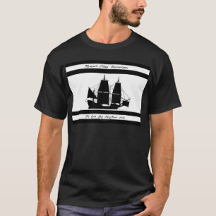 6人のmayflowerの子孫 tシャツ