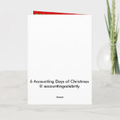 6会計会計士日おもしろい(6) シーズンカード (裏面)