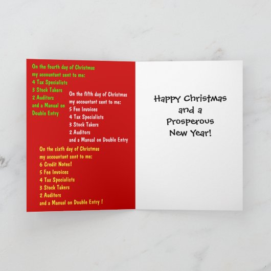 6会計会計士日おもしろい(6) シーズンカード (内部)