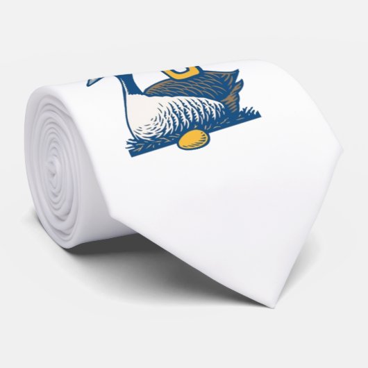 6便のガチョウの置くこと ネクタイ (ロール)