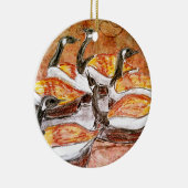 6便のガチョウAの置くこと セラミックオーナメント (右)